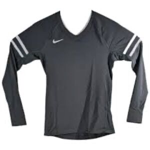 Nike Women’s Elite Long Sleeve Volleyball Jersey in gray Size 2XL